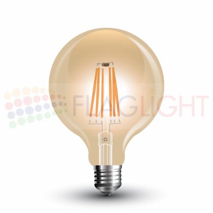 LED крушка filament E27 6W= 55W