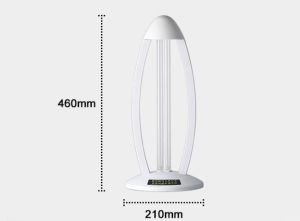  UV Бактерицидна Лампа  за дезинфекция на помещения ► с дистанционно включване и таймер за 15, 30 и 60мин