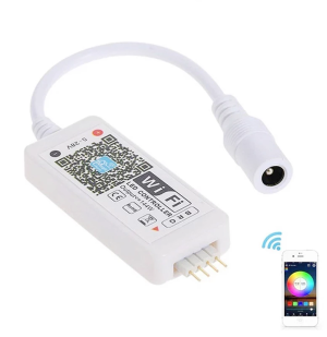 Комплект USB LED лента FLAG LIGHT 2.5 m за фоново осветление зад телевизора с WiFi +RF контролер, Backlight TV RGB set